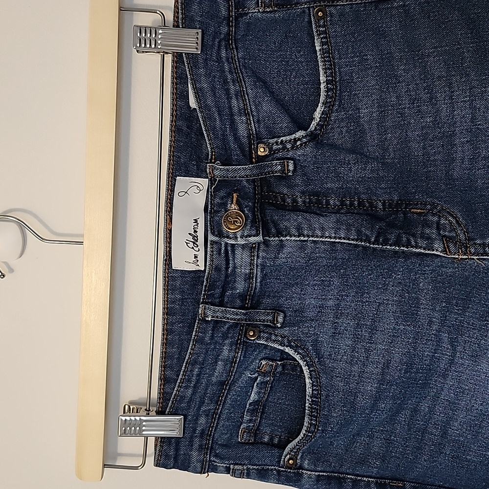 Sam Edelman high rise slim straight size 27 good condition denim jeans - Picture 2 of 9